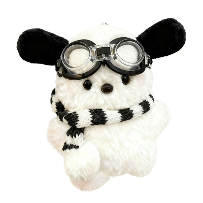 可爱帕恰狗书包包挂件钥匙扣链毛绒公仔玩偶毛绒diy小挂饰创意潮