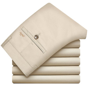 老爷车休闲裤男直筒宽松春夏款弹力高端商务西裤2026新款春季裤子