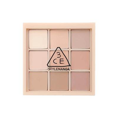 3ce九宫格眼影盘奶茶盘深棕哑光