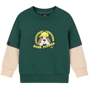 暇步士童装男童卫衣春秋新品小童宝宝套头衫休闲保暖儿童卡通上衣