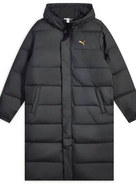 防风拒水长款运动羽绒服PUMA彪马