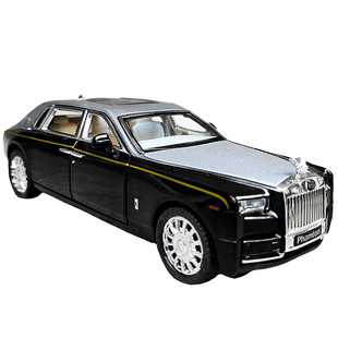 合金劳斯莱斯幻影汽车模型豪车轿车仿真豪华车库里南儿童玩具男孩