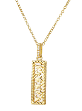 敦煌研究院忍冬承霜戒指项链