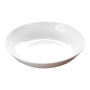 纯白骨瓷盘子菜盘家用7 8 9 10英寸陶瓷餐具中式炒菜碟子加深圆盘