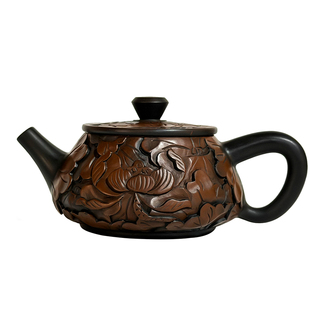 云南建水紫陶茶壶套装手工非坭兴陶紫砂家用高档石瓢茶具送礼套装