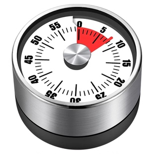 可视化计时器厨房机械定时学习儿童厨房提醒器磁吸式烹饪秒表闹钟