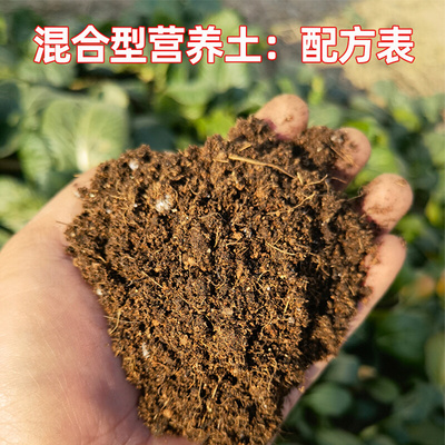 营养土养花专用通用土壤种植鸡羊粪土家用花盆栽有机泥炭土种菜土