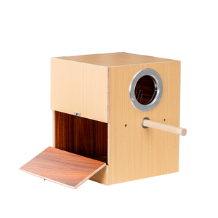 鹦鹉繁殖箱竖式实木下蛋鸟窝鸟类专用外挂孵化箱玄凤和尚用品大全