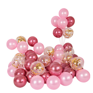 红色订婚结婚宴会金属加厚生日气球防爆室内婚礼装饰氛围乔迁布置