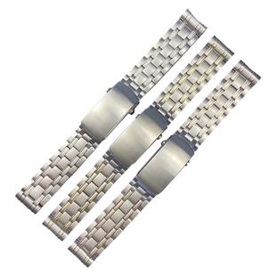 适用欧米茄海马300表带钢带间金间玫瑰金20mm21mm计时海马300表链