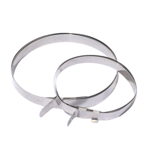 304不锈钢传动轴半轴球囚笼防尘套皮套卡箍抱箍钢卡子扎抽带汽车