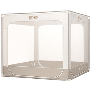 康亨防摔蚊帐家用2026新款卧室儿童宝宝回底防止掉床全底婴儿纹帐