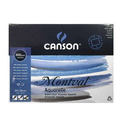 水彩本CANSON/康颂四面封胶