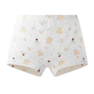 有棵树女童内裤儿童全棉纯棉A类小女孩平角四角短裤宝宝不夹屁屁