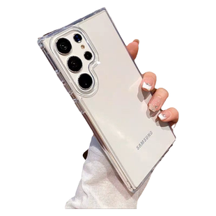 保护屏幕适用三星S24手机壳新款S24Ultra防摔S23Ultra硅胶GalaxyS22+保护套S23全包透明S21男女S20简约FE硬壳