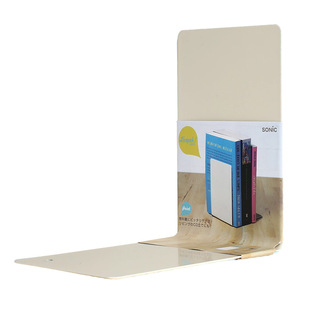 SONiC索尼克铁书立简约金属L型书挡隐藏式书籍收纳架不占空间书架
