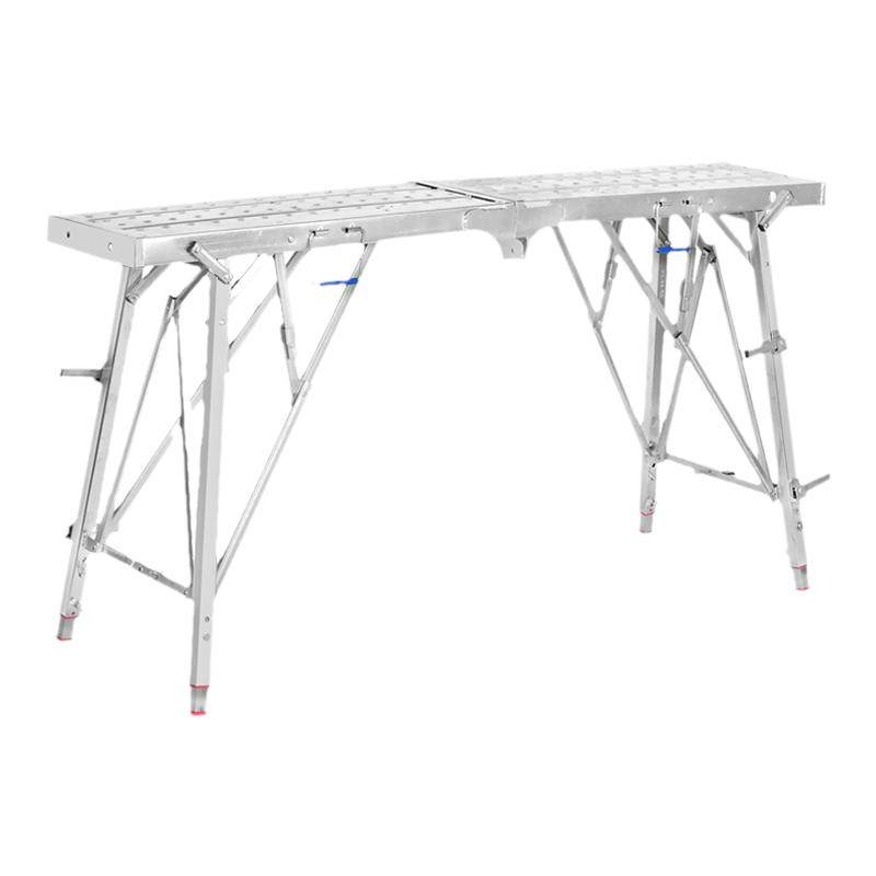 稳态超厚马凳折叠室内装修镫便携工程平台梯刮腻子登高伸缩脚手架