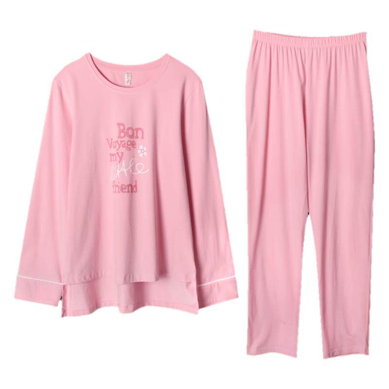 春秋款睡衣女长袖女士家居服