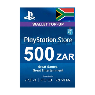 500ZAR Playstation Store Card(South African) 南非PSN500兰特