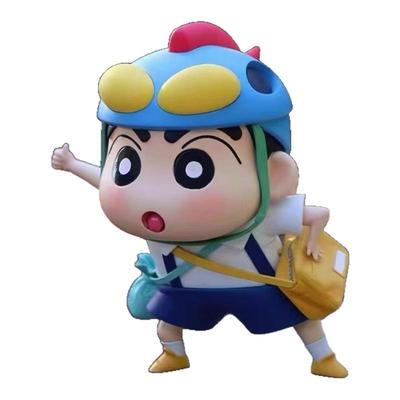 蜡笔小新手办点赞比耶遇见小新潮玩可爱动漫公仔模型车载摆件礼物