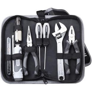 京选家用工具包套装多功能五金工具电工维修汽车载组套螺丝刀组合