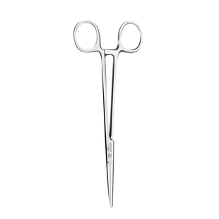 上海金钟无镀层止血钳微血管钳医用不锈钢蚊式止血夹直全齿手术钳