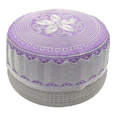 帽子男礼拜帽西北浅帽新款男士回民族风回回帽回族沙特绣花帽子