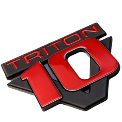 v10 Triton改装车贴 排量标 大排量越野车叶子板贴侧标后尾贴车标