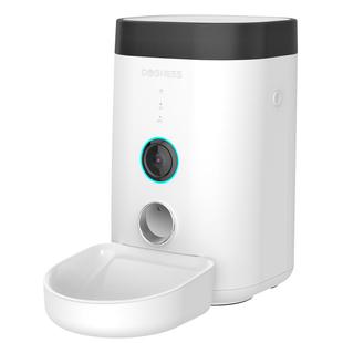 多尼斯自动喂食器猫咪带摄像头视频监控定时猫粮狗智能宠物喂食机