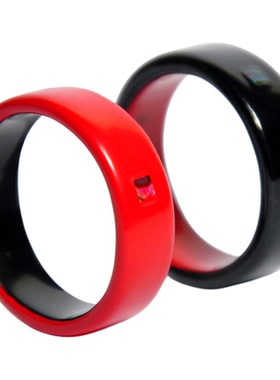 竞仙情侣大漆戒指婚戒