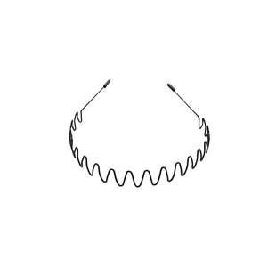 黑色金属隐形男士发箍洗脸运动背头头箍男生不勒头束发压发发卡