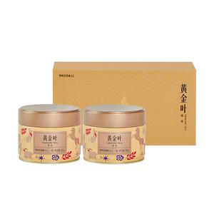 黄金叶黄茶一级茶叶礼盒罐装160g
