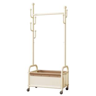 衣架卧室落地家用衣服挂衣架子2026新款晾衣架子加粗可移动衣帽架