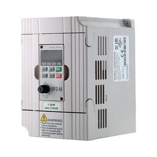 变频器VFD-M三相单相1.5千瓦磨床雕刻机风机水泵控制器马达调速器