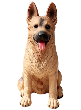 世界名犬系列狗狗模型牧羊犬摆件