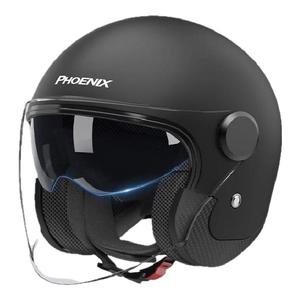 凤凰3C认证四季通用电动车头盔新款男女士骑行电瓶摩托安全帽全盔