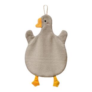 网红擦手巾挂式可爱洗手巾儿童卡通擦手毛巾卫生间擦手帕抹手布