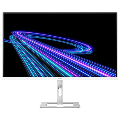 飞利浦27英寸2K144Hz显示器硬件蓝65WC口设计办公白色27E2G5600W