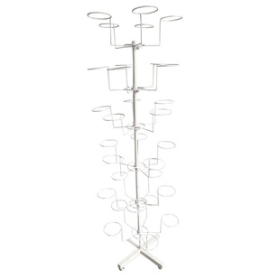 七层帽架帽子架铁艺帽托展示架 帽子架子衣帽架 帽托落地帽子架托