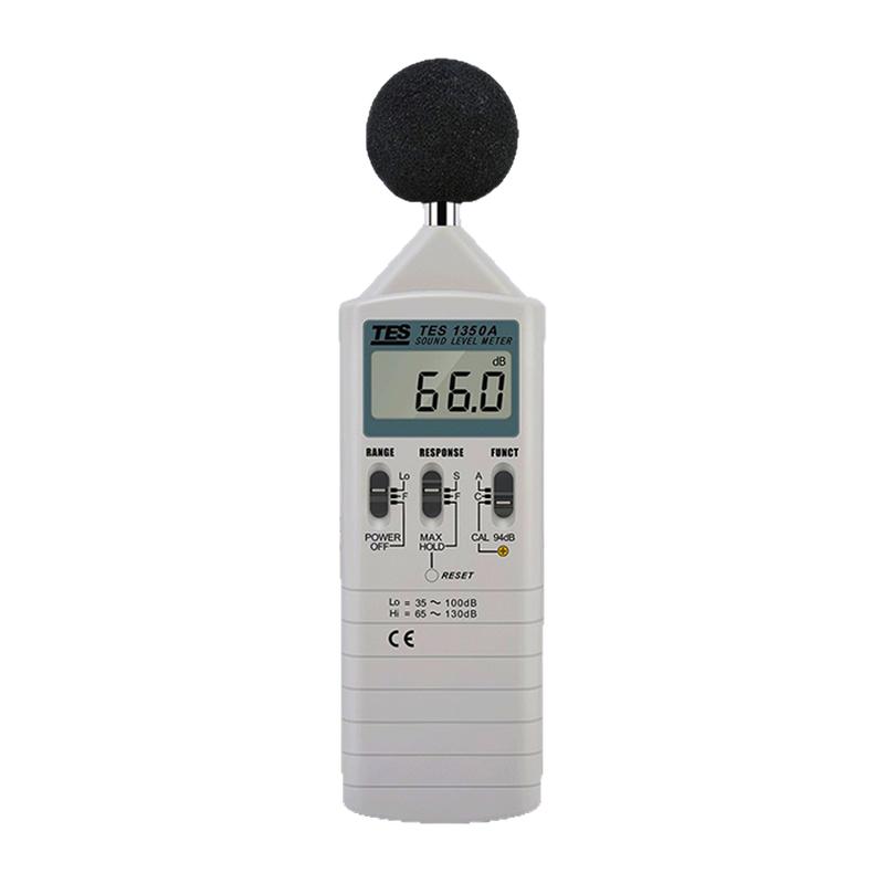台湾泰仕TES-1350A/1350R声级计工业级噪音计声音分贝仪电脑连接