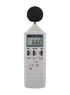 台湾泰仕TES-1350A/1350R声级计工业级噪音计声音分贝仪电脑连接