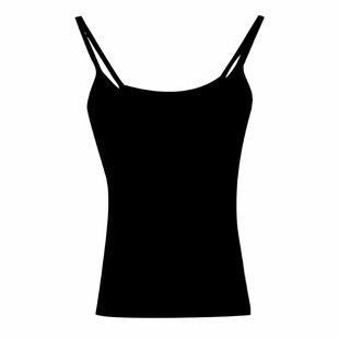 纯色基础款无袖小吊带背心女夏纯欲风带胸垫内搭外穿透气打底上衣