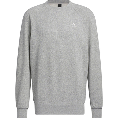 Adidas/阿迪达斯正品男士纯色字母Logo圆领套头卫衣IX6821