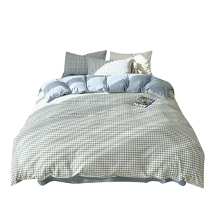 被套单件180x220非全棉纯棉单双人加厚单独被罩150x200被单褥子套