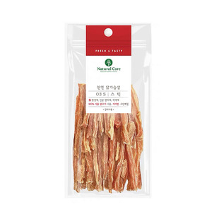 韩国Natural Core天然核心狗零食鸭肉鸡肉干成犬幼犬磨牙训练肉干