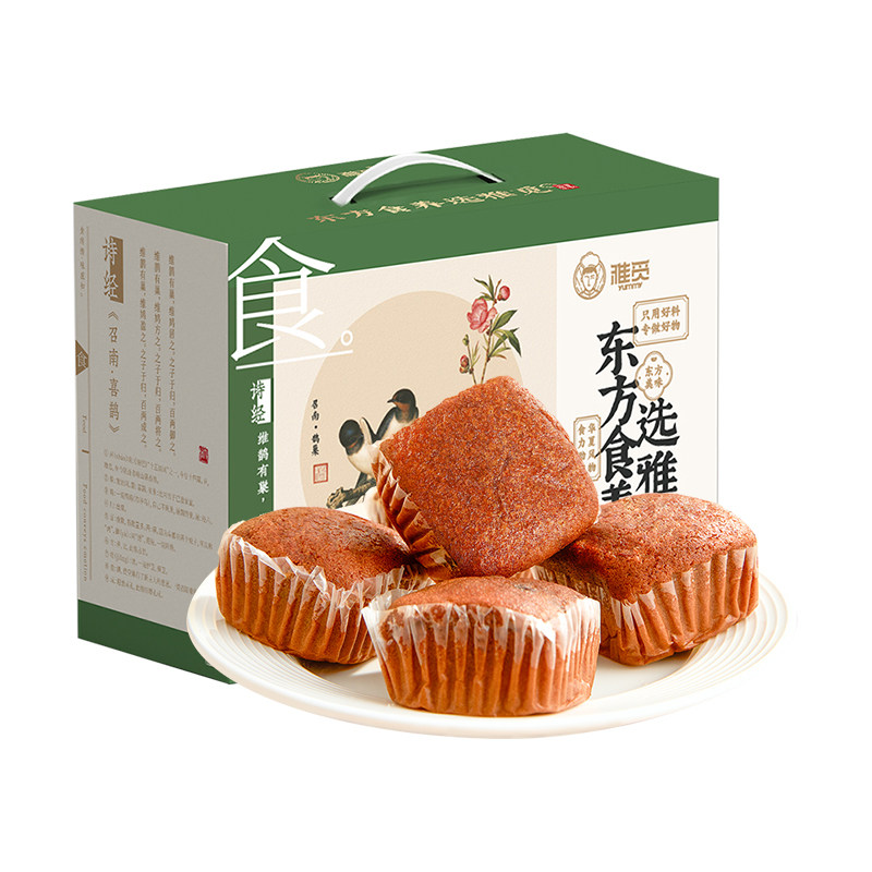 雅觅元气蜂蜜枣糕早餐代餐点心