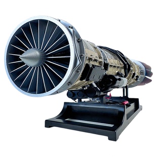 歼20涡喷涡扇合金发动机模型WS15土星文化歼击机迷你引擎科技教学