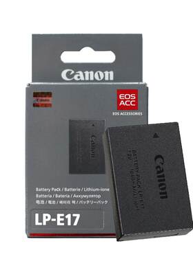 Canon佳能原装LP-E17电池EOS R10 R50 V1 R8 200D二代RP M6 mark2微单850D相机760D 750D 800D 77D单反LPE17