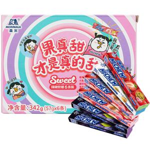 森永多口味怀旧零食果汁软糖