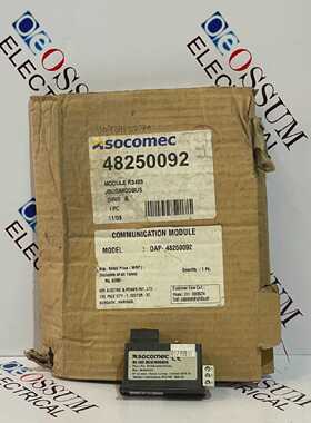 SOCOMECA40A4148250092JBUSMODBUS通信模块适用于DIRIS